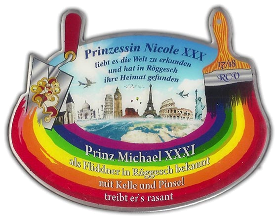 Bild von Michael XXXI. als Fliddner in Röggesch bekannt mit Kelle und Pinsel treibt er's rasant & Nicole XXX. liebt es die Welt zu erkunden und hat in Röggesch ihre Heimat gefunden