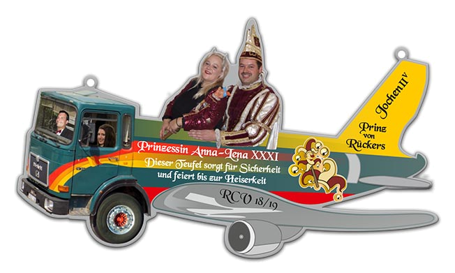 Bild von Jochen XXXII. von Rückers & Anna-Lena XXXI. dieser Teufel sorgt für Sicherheit und feiert bis zu Heiserkeit